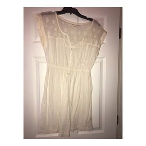 Off-White Boho Dress